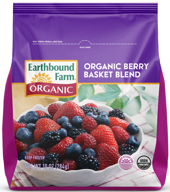 Frozen Organic Mixed Berries, Earthbound Farm 300g