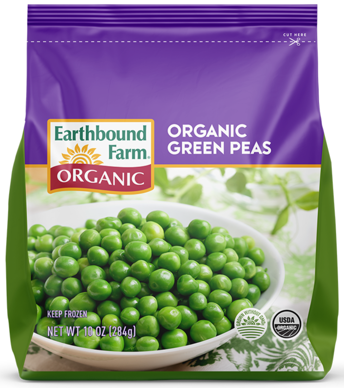 Organic Green Peas by Earthbound Farm 350g Frozen