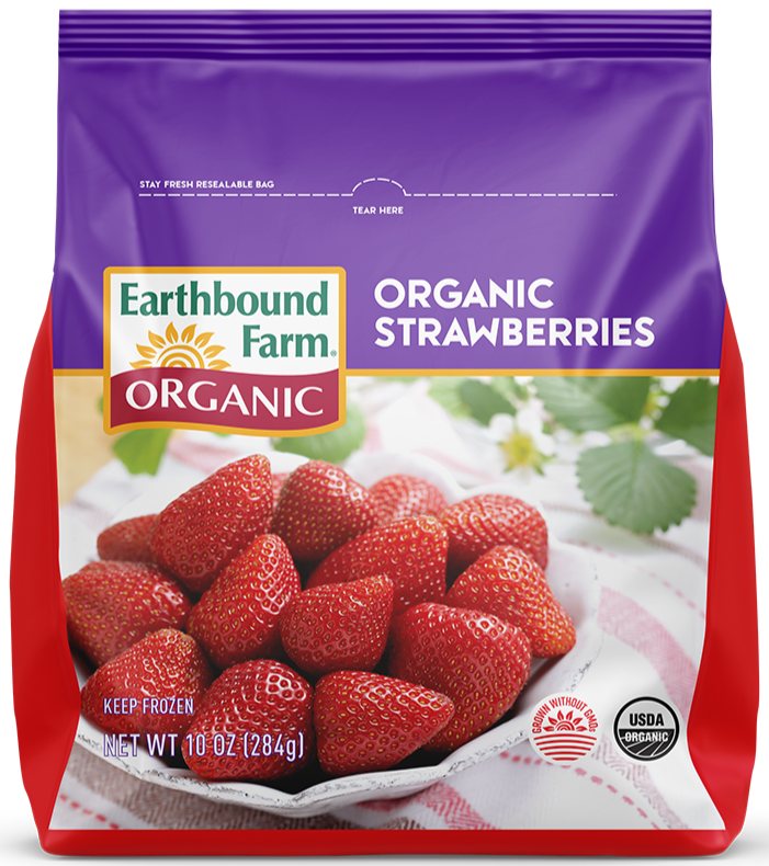 Organic Strawberries by Earthbound Farm 300g Frozen