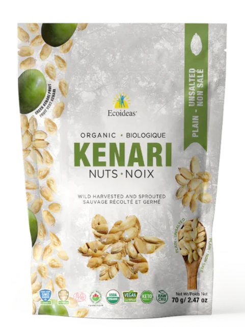 Organic Kenari nuts noix