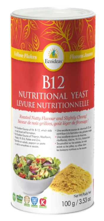 Nutritional Yeast B12 Shaker by Eco Ideas, 100 g