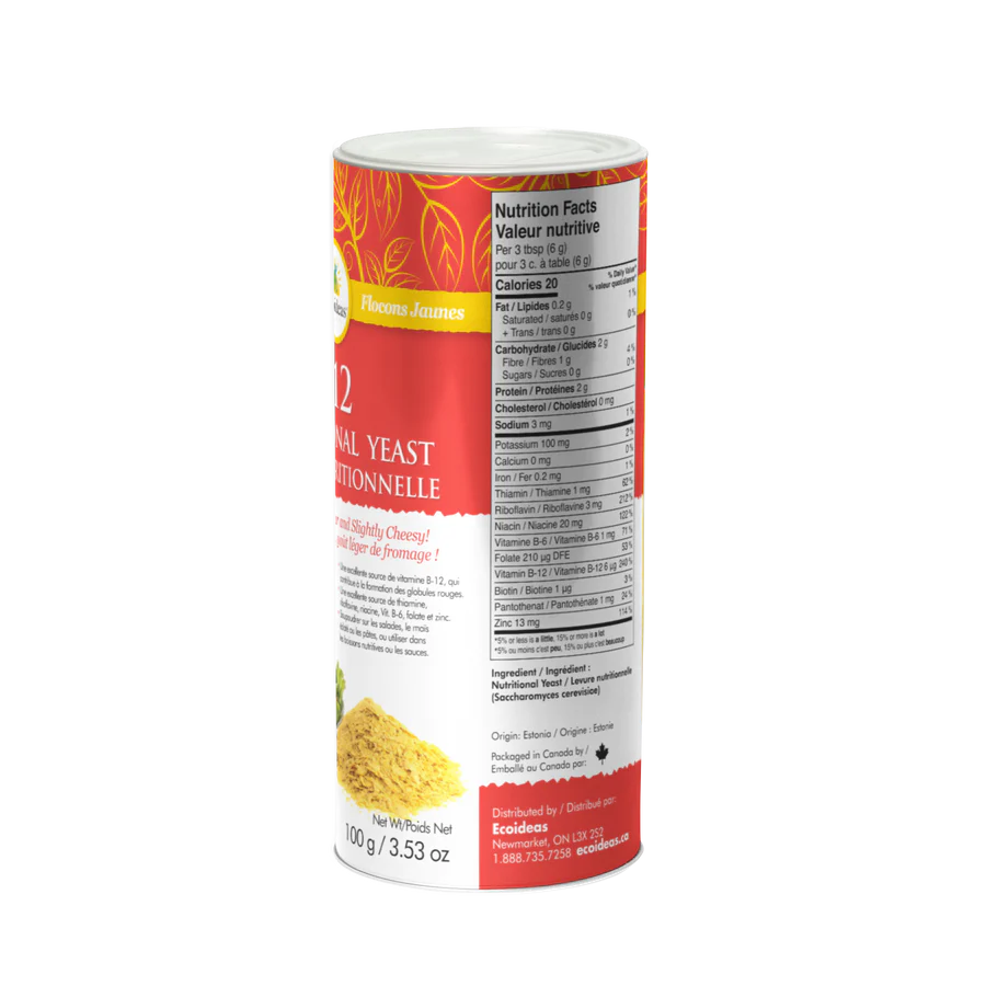 Nutritional Yeast B12 Shaker by Eco Ideas, 100 g