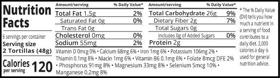 Authentic Sprouted Corn Tortillas by Food for Life, 283g