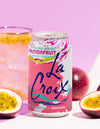 Passion Fruit Sparkling Water by LaCroix, 8 cans