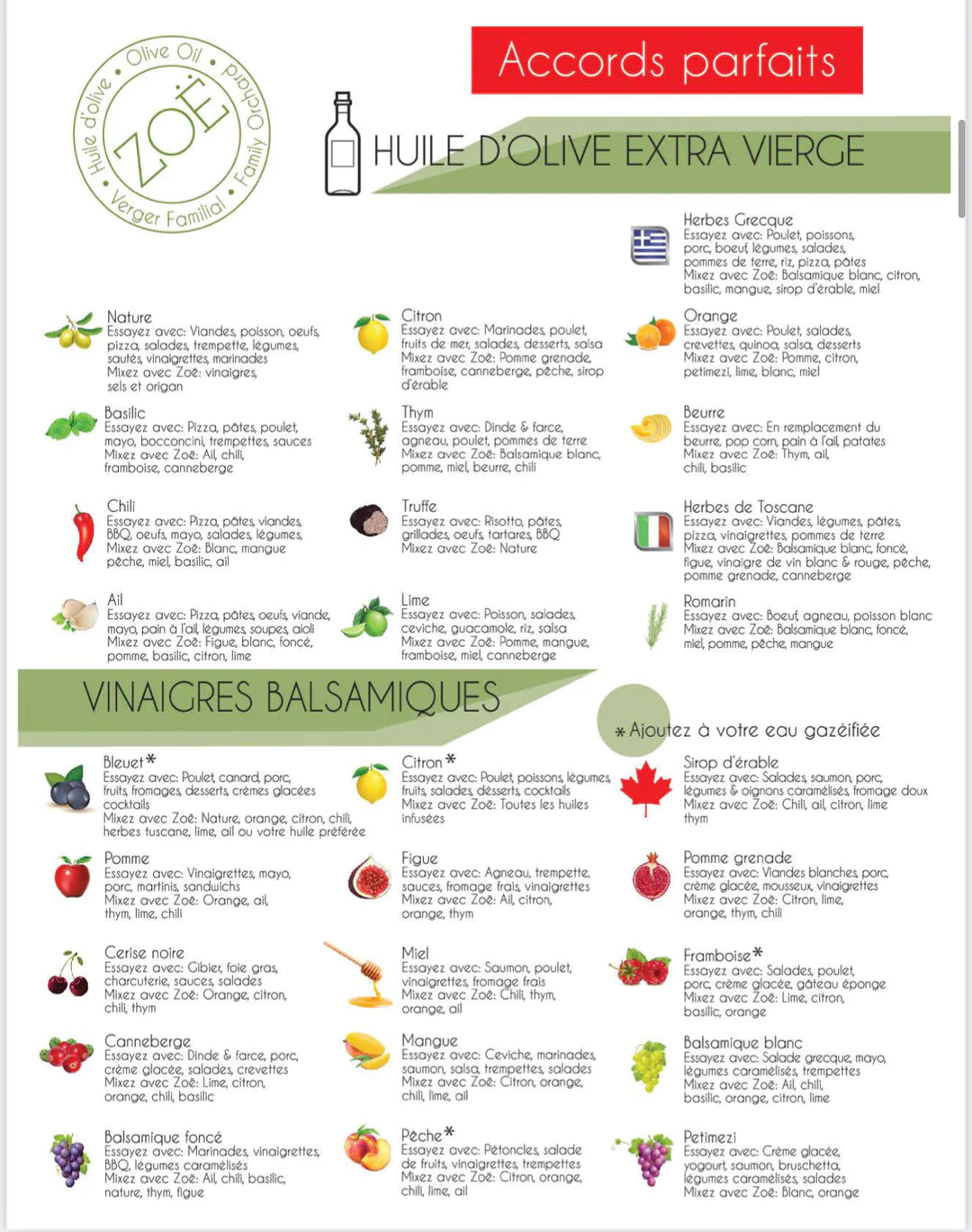 Maple Infused White Balsamic Vinegar by Zoë 250ml