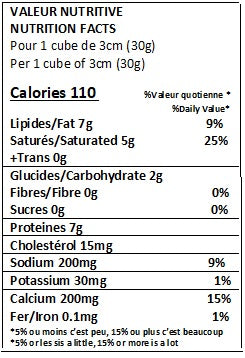 Soft surface ripened goat cheese 26% MF by La Mancha 180g
