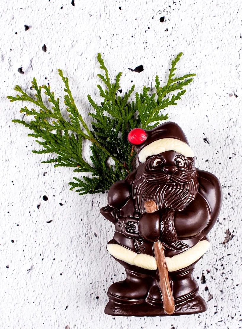 Dark Chocolate Santa Claus 34% by Chocolat Boréal, 65g
