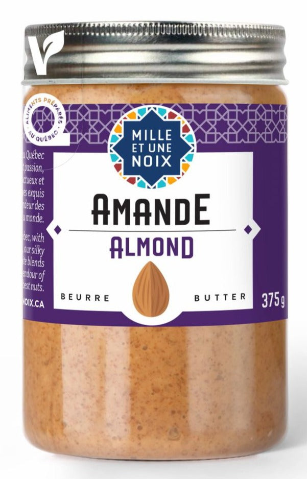 Creamy Almond Butter by Mille et une Noix Beurre, 375g
