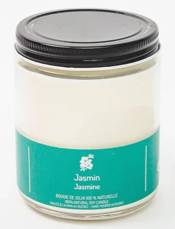 Jasmine Soy Wax Candle by Driftwood Naturals, 180g