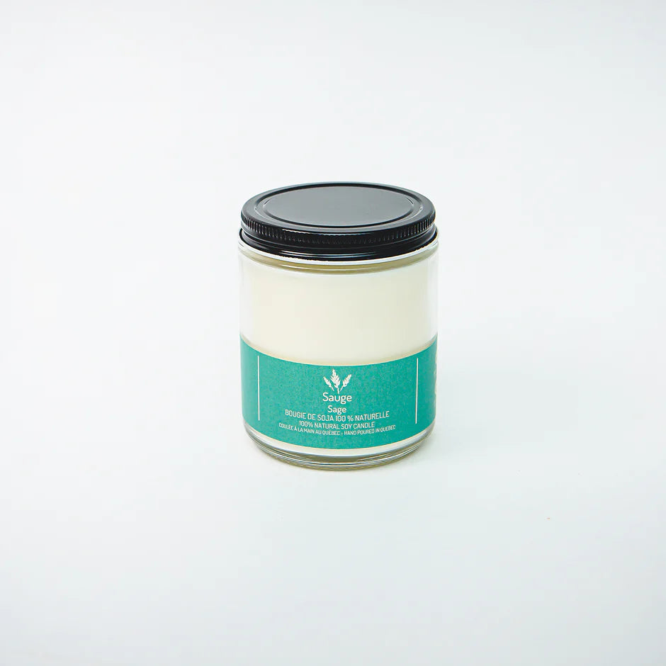 Sage Soy Wax Candle by Driftwood Natural, 180g