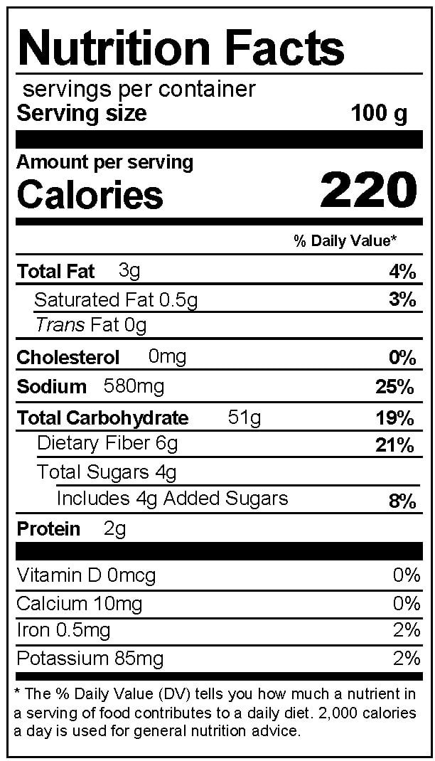 Cauliflower Crust by OGGI, 500g