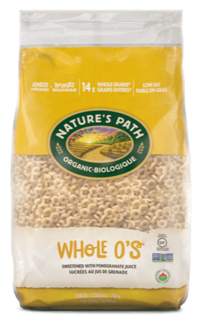 Organic Whole O's Cereal by Nature’s Path, 750g