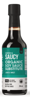 Organic Lightly Sweet Soy Sauce Substitute by Naked &amp; Saucy 296ml