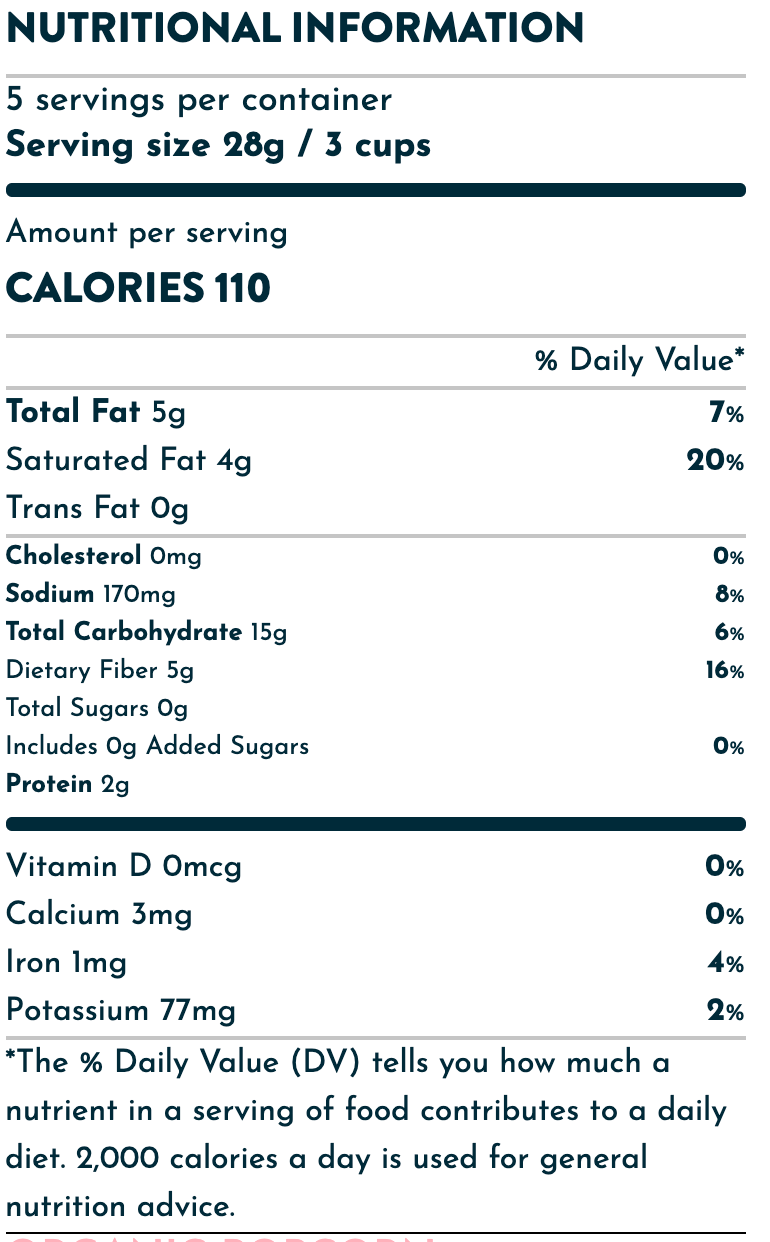 Himalayan Gold Organic Popcorn by Lesser Evil 142g