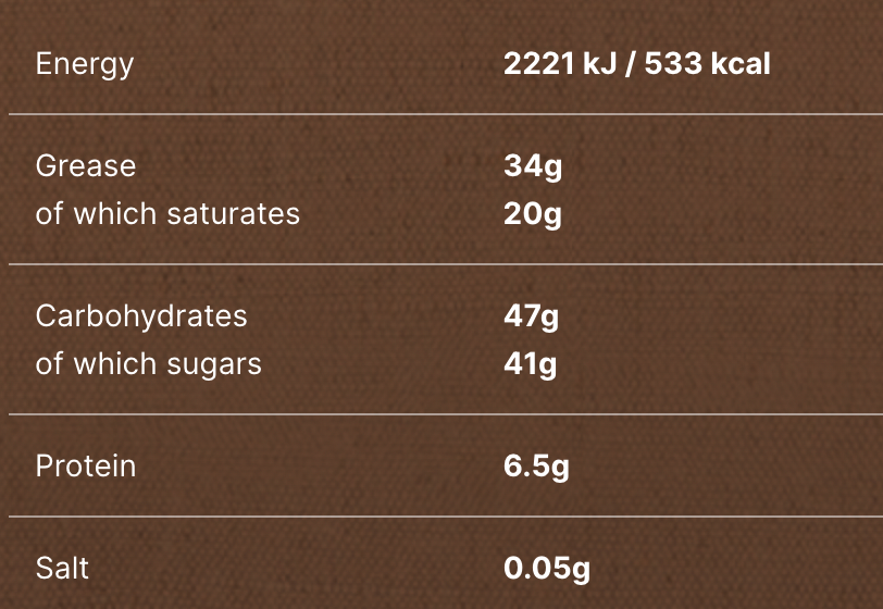 Organic 60% dark Pomegranate Chocolate Bar by Stella 100g