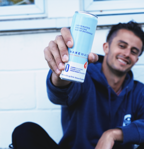 Lemon Wakewater, 4 cans 355ml