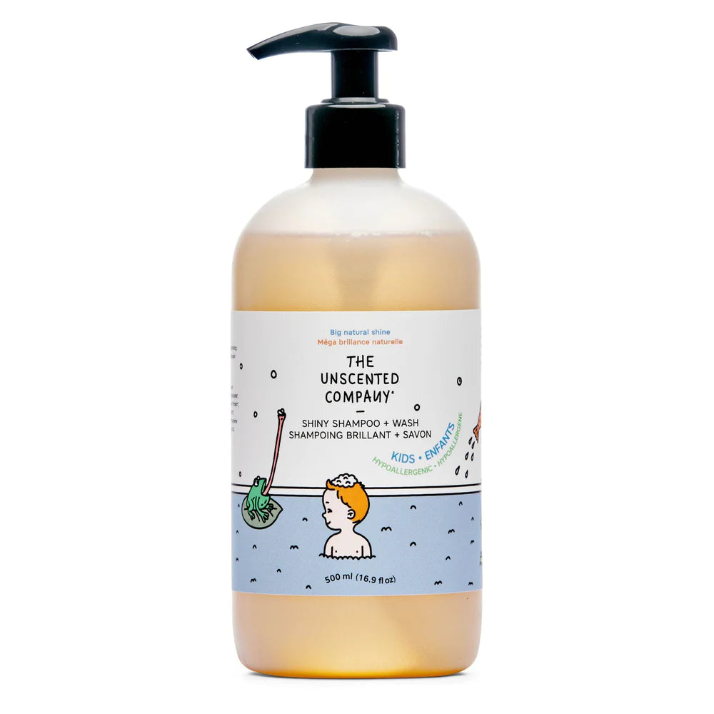 Kids Shiny Shampoo by Unscented Company, 500ml