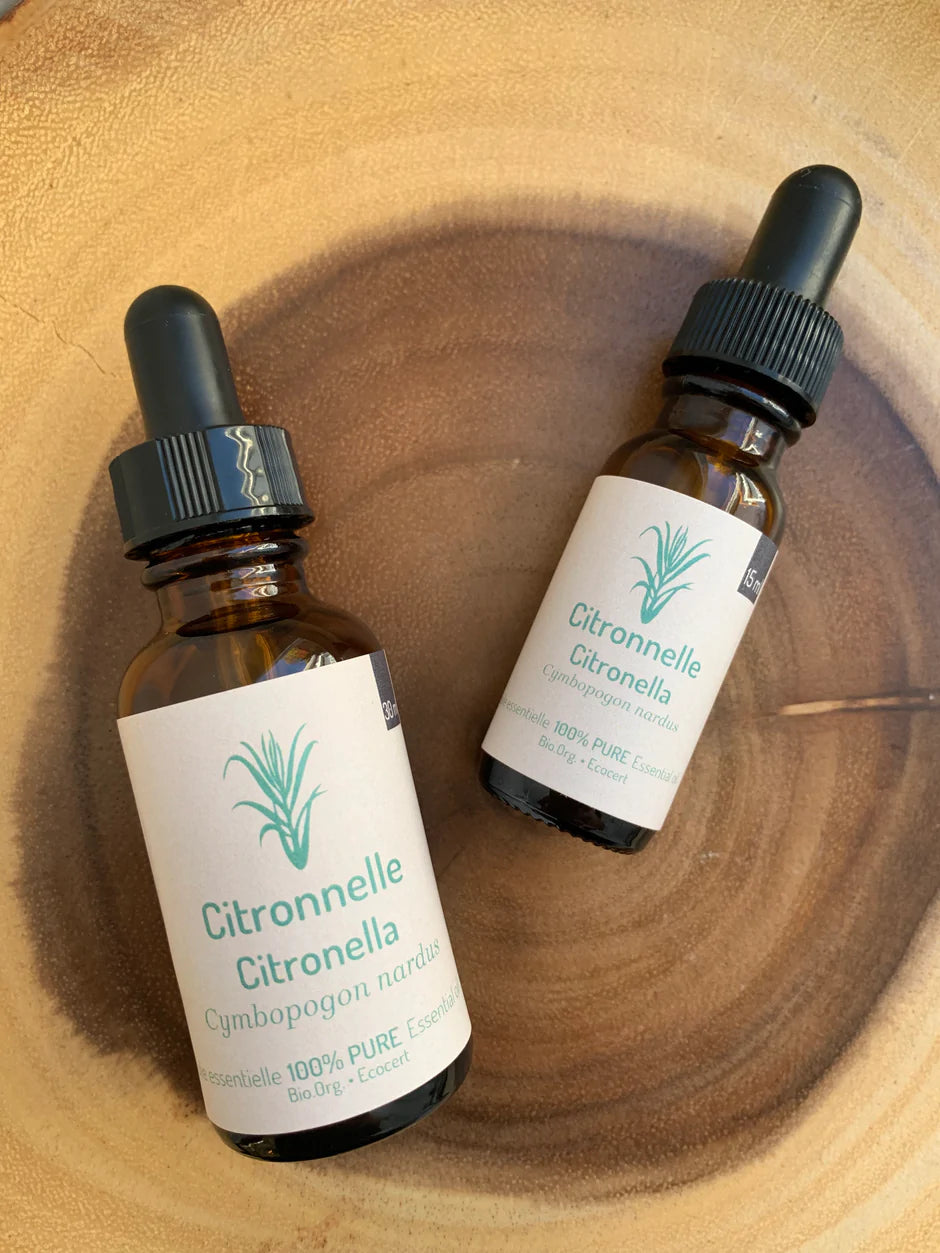 Organic Citronella Essential Oil by Driftwood Naturals, 30 ml