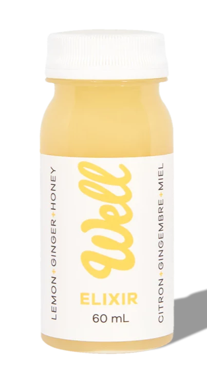Be well Elixir Lemon Ginger Honey Shot , 60ml