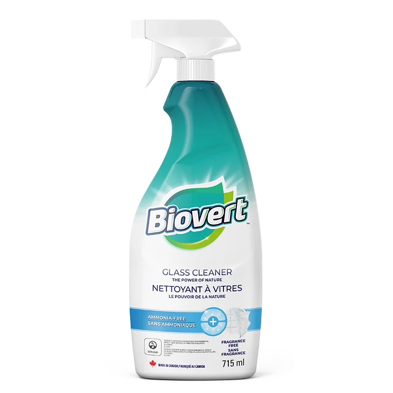 Window Cleaner Frangrance Free by Biovert, 715ml