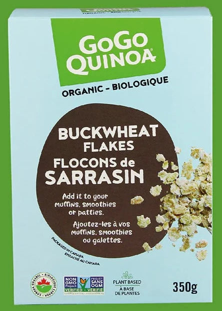Buckwheat flakes by Gogo Quinoa, 350g