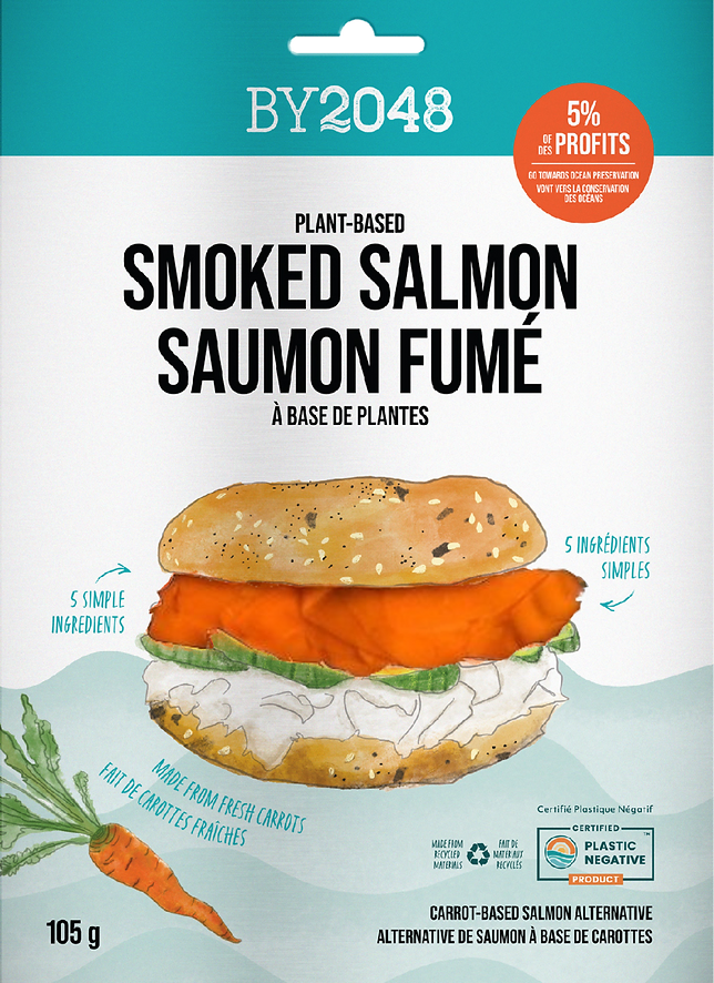 Plant Based Smoked Salmon by By2048, 105 g