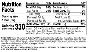 Dark Chocolate Peanut butter PERFECT BAR by The Keith Kitchen 65gg