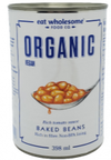 Organic Baked Beans by eat wholesome 398ml