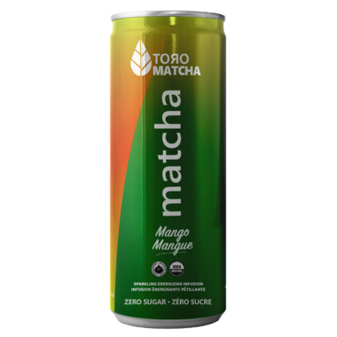 Sparkling Mango Matcha by Toro, 355ml