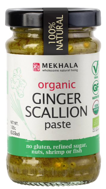 Organic Ginger Scallion Paste by Mekhala, 100g
