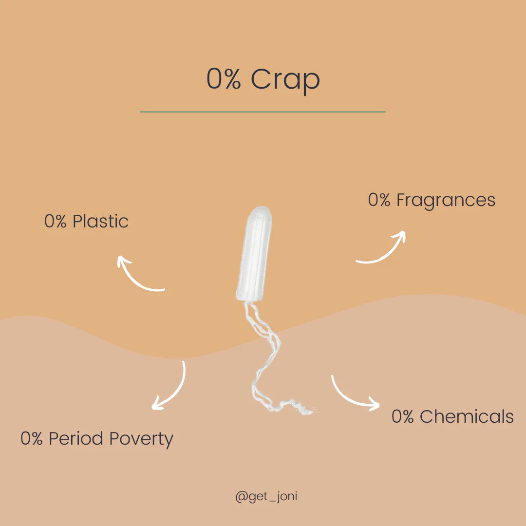 Organic Regular Non-Applicator Tampons  by Joni | 16 Tampns