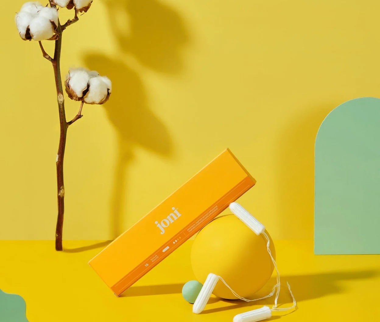 Organic Regular Non-Applicator Tampons  by Joni | 16 Tampns