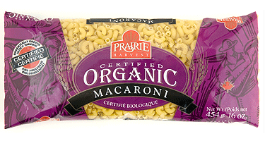 Organic Durum Wheat Semolina Macaroni by Prairie Harvest 454g