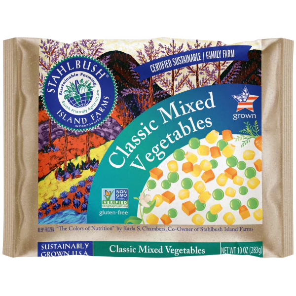 Classic Mixed Vegetables by Stahlbush Island Farm, 283 g