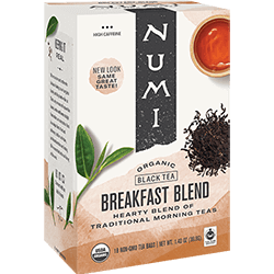 Organic Breakfast Blend Black Tea by Numi, 18 bags