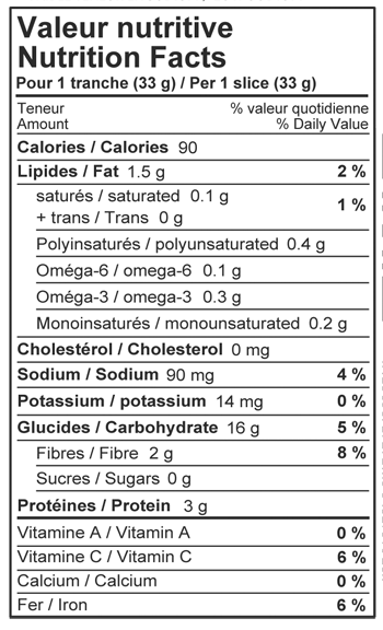 7 Grain Multigrain Loaf by Inewa, 500 g Delivered Fresh Fridays ( otherwise delivered frozen)