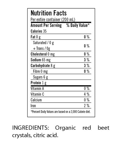 Red Beet Crystals by Salus, 200g