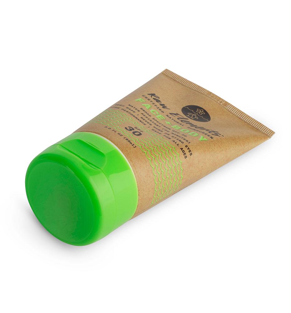 Face + Body SPF 30 Tube by Raw Elements 85g