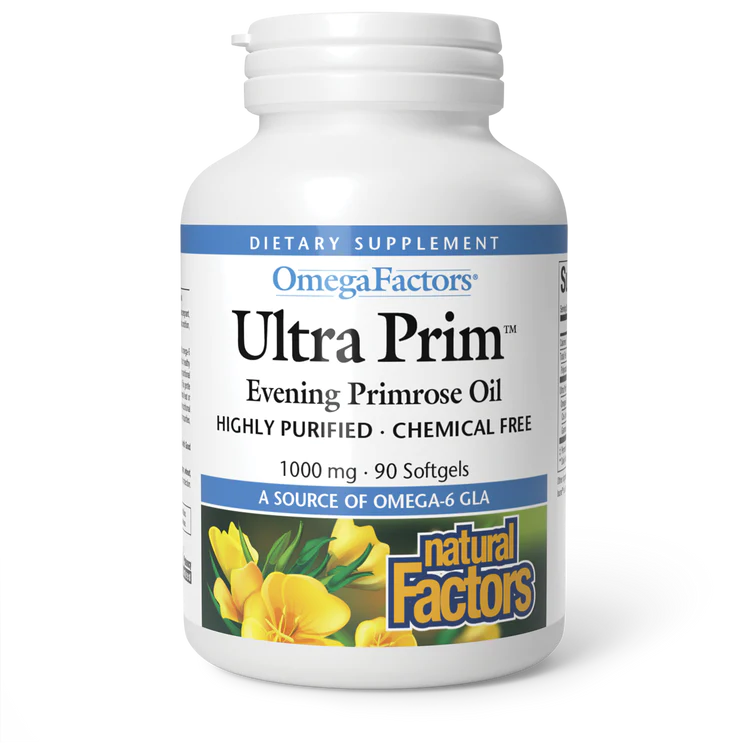 Ultra Prim™ Evening Primrose Oil by Natural Factors, 90 caps